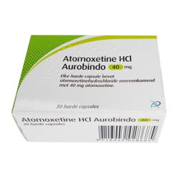 Атомоксетин HCL 40 мг Европа :: Аналог Когниттера :: Aurobindo капс. №30 в Симферополе и области фото